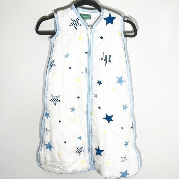 Molis & Co. Winter  Baby Sleeping Bag Sak Soze Medium Star Print Soft and Warm - Picture 2 of 7